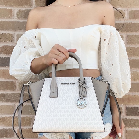 NWT Michael Kors Top Zip Satchel Shoulder Bag MK ❤️ Gaby’sBags - Picture 1 of 4